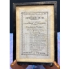 Image 1 :  Election Ballot Dated November 6th, 1861 Headed by Jefferson Davis for President