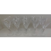 Image 1 : Waterford Crystal Sheila Pattern Claret Wine Glasses(10) - 6.5 Inches Tall