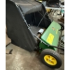 Image 4 : John Deere Tow-Behind Lawn Sweeper 42" wide Sweeping Path- T Handle Dump Cord