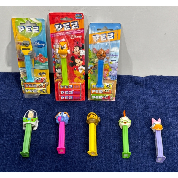 Collection of Pez Dispensers - Disney/Pixar
