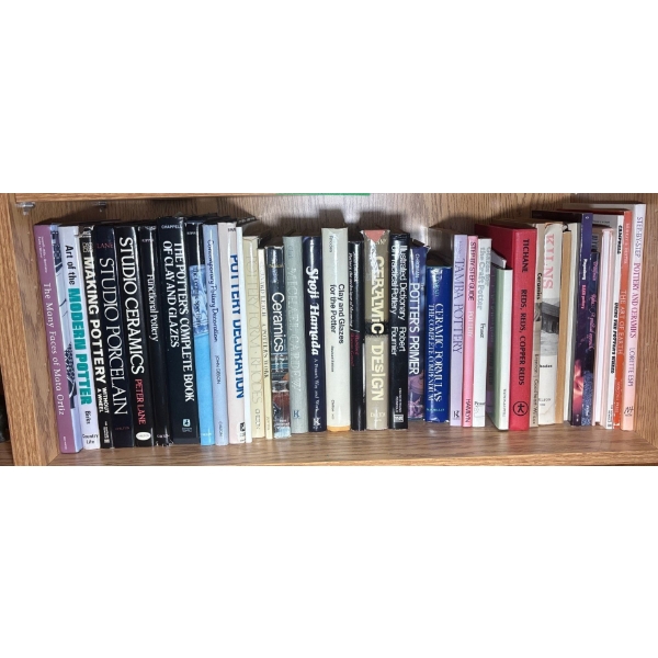 Collection Of Pottery Books