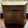 Gorgeous Hand Painted Antique Gilded Dresser, No Key - 36W, 33T 