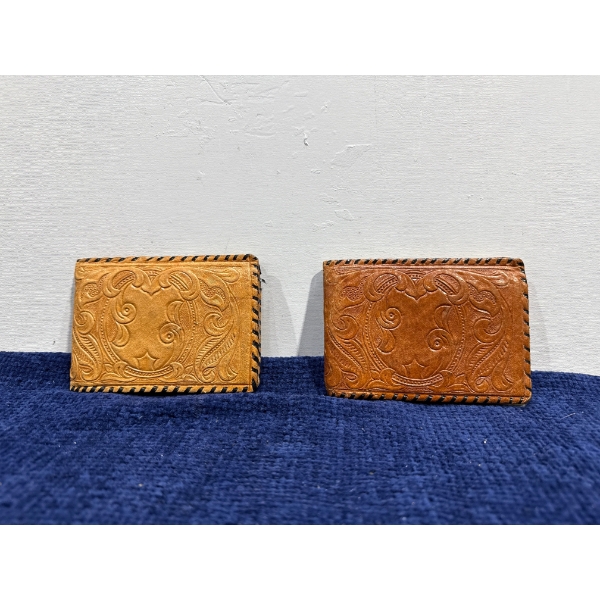 Pair of Handcrafted Cuban Wallets