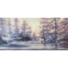 Image 1 : James Mastic "Serene Forest & Lake Scene" Framed Print