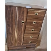 Vintage Storage Cabinet w 5 Drawers & 1 Cupboard 32 w, 16 d, 45 h