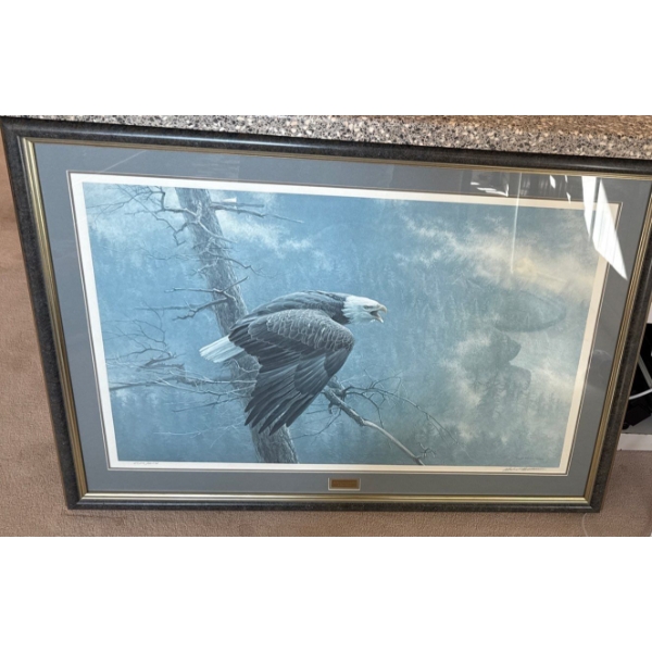 Robert Bateman - The Air, The Forest & The Watch Limited Edition Lithograph