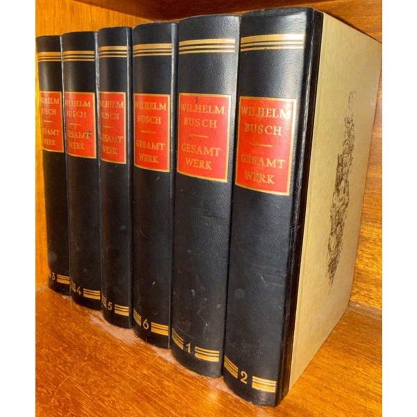 Wilhelm Busch German Book Set