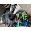Image 3 : Large Collection of garden Tools With Vintage Chair & fertilizer Spreaders. 