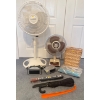 Image 1 : Fan Collection - Heating Pad - Umbrella - Shoe Horns - Waste Basket & More