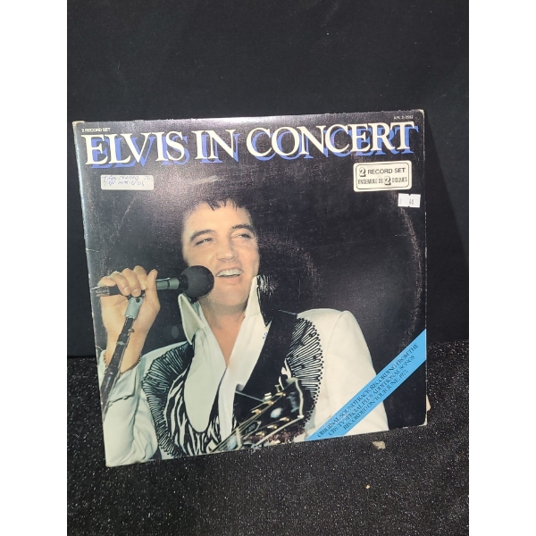 "Elvis in Concert" Two record Set, Recorded on Tour June 1977