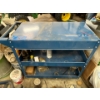 Image 1 : blue rolling shop cart contents not included