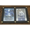 Clear Cut Phenoms Franchise Duos Auston Matthews & John Tavares Framed Card
