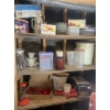 Image 1 : Varied Collection of Kitchen Appliances, Utensils, and Storage Items, Pots and bird feeders