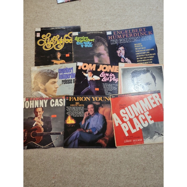 Record Collection Tom Jones Lightfoot 