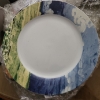 Image 3 : Van Gogh Inspired Dinnerware Setting for 4 (Except Small Plate, Only 3)