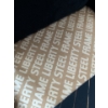 Image 5 : Pique Pattern Navy Blue 3 Seat Sofa - 77'Long