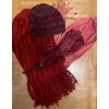 Image 3 : Large White Fluffy Kate Spade Blanket, Scarves,  Umbrella, & Assortment Of Various Yarn From Micheal