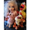 Image 2 : Stuffed Animals and Bratz Doll Dressed in Harley Davidson