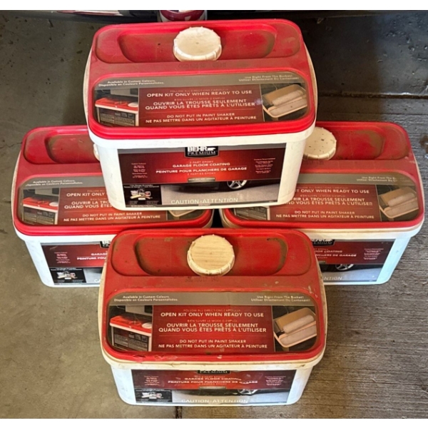 Garage Floor Coating - Self Leveling (x4)