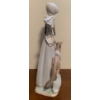 Image 3 : LLADRO Porcelain Lady & Canine Companion Out For A Stroll 17T