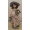 Image 1 : LLADRO Porcelain 'A Wish Come True' 10T Girl W/ Flowers 