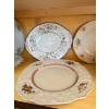 Image 3 : vintage plates are manufactured by Myott Staffordshire in England, porcelain serving dish with a lid