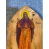 Image 1 : Painting Of Religious Icon On Wooden Slab