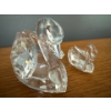 Image 3 : Pair of Swarovski Swans, largest is 3In Long 