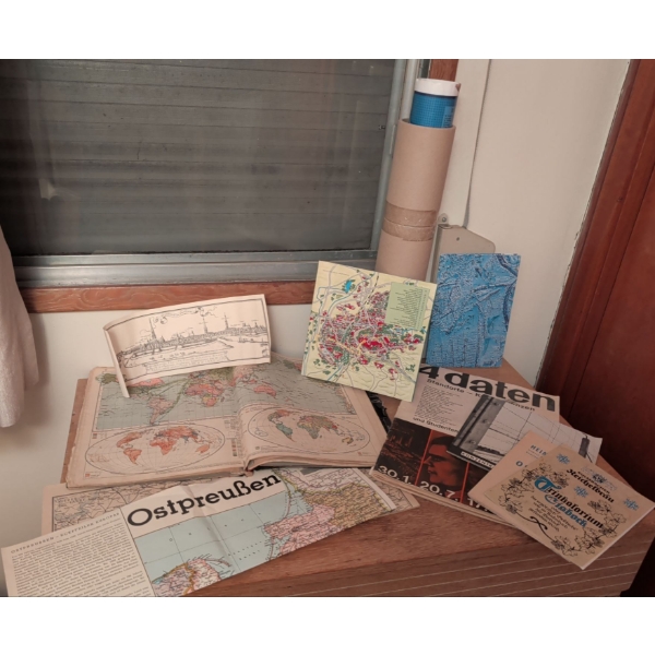 Collection Of Vintage Maps & Historical Documents - Primarily German 