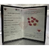 Image 11 : 8 Oval Cut Natural Burmese Ruby, Totaling 4.74ct, Measuring 5.70x4.00x2.70mm