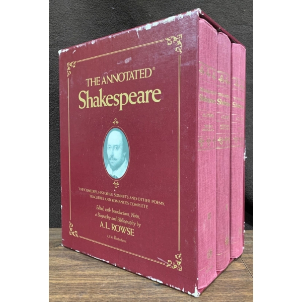 The Annotated Shakespeare Book Collection of 3 Books, 4200 Illustrations Unread 