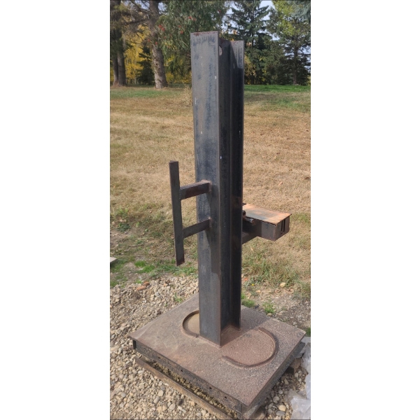 Skid Steer Cutting Torch Stand 35.5 W, 25.5 D, 76 T