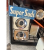 Image 2 : Selection Of Vintage Storage Tins 4 In Total Copper Pot & Orange Fondue Pot 