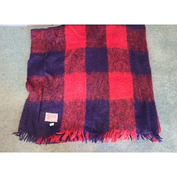 "Glen Cree" Scottish Mohair Throw 