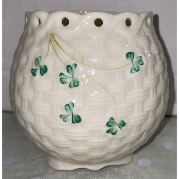 Belleek China Pot 