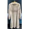 Image 2 : White Mink Fur Coat from Furs by Lister, Hook and Eye Closure, Satin Lining, Original Bag Included