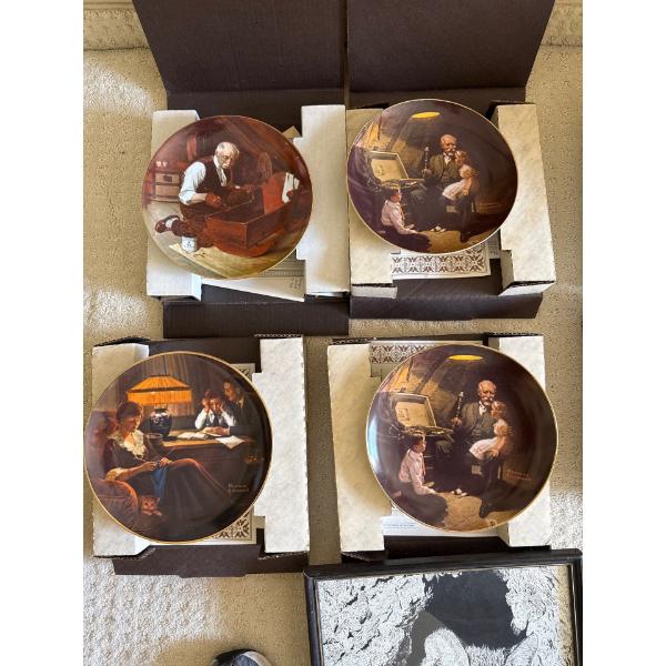 Bradford Exchange Plate Collection & Cat Art