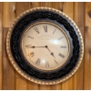 Image 1 : Striking Vintage Wall Clock - 19D - Fancy & Immaculately Detailed 