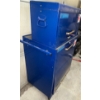 Image 3 : Two Piece Stackable Blue Heavy Duty Tool-Box- Efficient Design