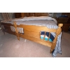 Image 3 : Two Single Sized Wooden Framed Beds Pushed Together  Twin X 2