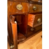 Image 6 : Stunning Vintage Federal Style Mahogany Bowfront China Cabinet 60x17x82