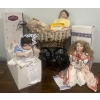 Image 1 : Vintage Baby-Doll Carriage Ashton-Drake Galleries  Robin, Teaching Teddy's, & Mommy I'm Sleepy Dolls