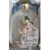 Image 1 : Artist: Jin Que Mei "Guanyin Bodhisattva" Wang Xisan Ji School Reverse Painting Snuff Bottle