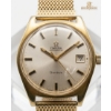 Image 3 :  Vintage Omega Genève Automatic Watch 1970s Gold-Plated Case And A Matching Gold-Tone Mesh Bracelet.