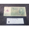 Image 2 : German WW2 10 Mark Banknote - 3rd Doznev Dyv, Totenkopf