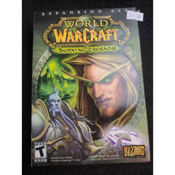 World of Warcraft The Burning Crusade PC CD-ROM Game 