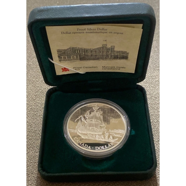 1999 Proof Dollar 92.5% Silver 25.175 Grams