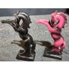 Image 6 : Coca-Cola Mirror Chalkboard, Louis Dionne Figurines, and Assorted Tableware