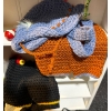 Image 3 : Hand-Crocheted Baby Clothes Collection Featuring Unique Designs
