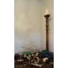 Home Decor Collection Featuring Battery Powered Candles, Wooden Candle Holder (36T), Glass Decor 